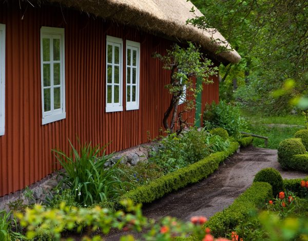 Traditional swedish house in Skansen, Stockholm.